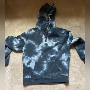 Tie dye champion hoodie